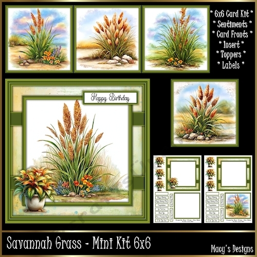 Savannah Grass - Mini Kit 6x6