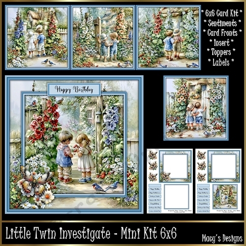 Little Twin Investigate - Mini Kit 6x6
