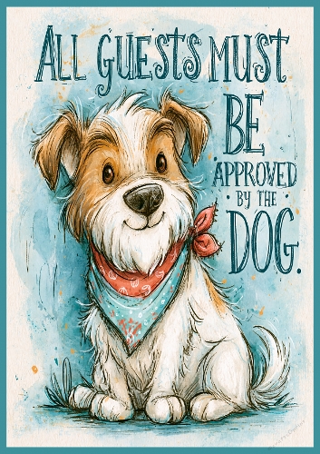 Approved by the Dog 1