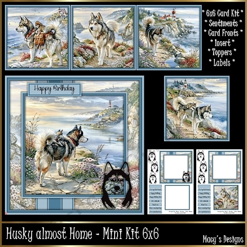 Husky almost Home - Mini Kit 6x6