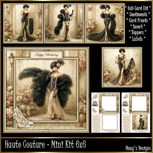 Haute Couture - Mini Kit 6x6