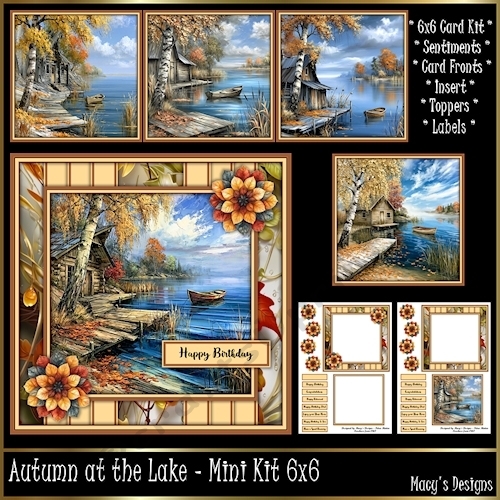 Autumn at the Lake - Mini Kit 6x6