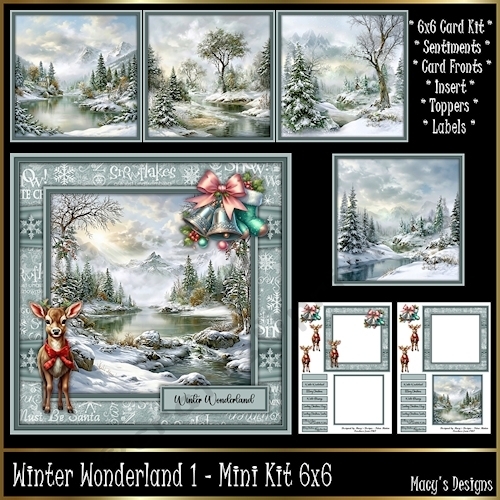 Winter Wonderland 1 - Mini Kit 6x6