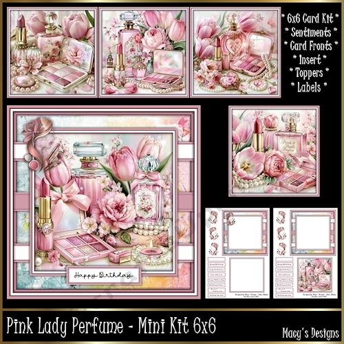 Pink Lady Perfume - Mini Kit 6x6