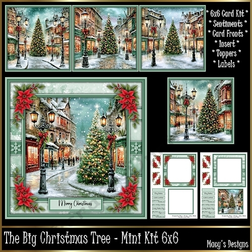 The Big Christmas Tree - Mini Kit 6x6