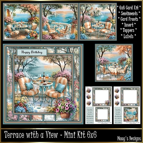 Terrace with a View - Mini Kit 6x6