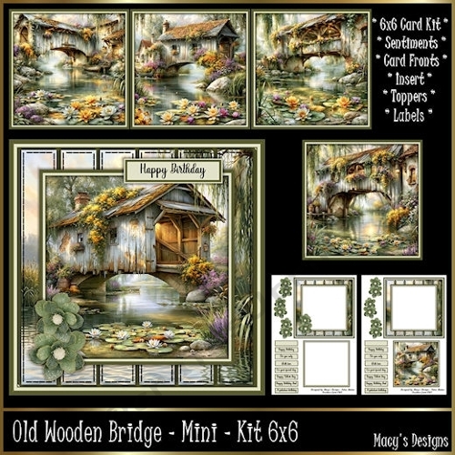 Old Wooden Bridge - Mini Kit 6x6