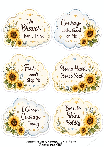 Flower Stickers 1