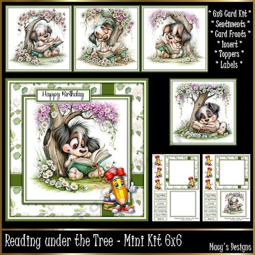 Reading Under the Tree - Mini Kit 6x6