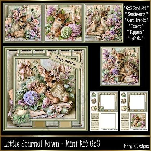 Little Journal Fawn - Mini Kit 6x6 
