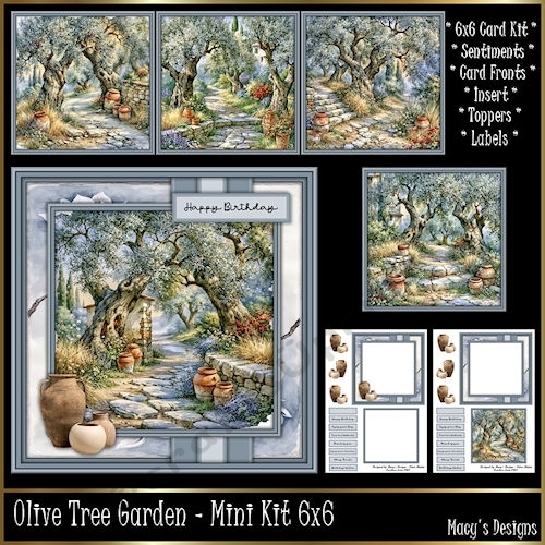 Olive Tree Garden - Mini Kit 6x6
