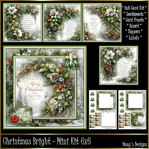 Christmas Bright - Mini Kit 6x6