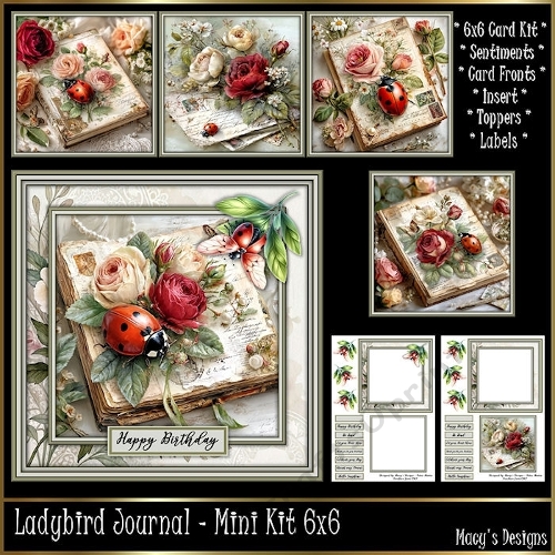 Ladybird Journal - Mini Kit 6x6