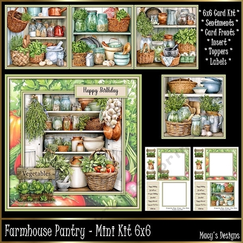 Farmhouse Pantry - Mini Kit 6x6