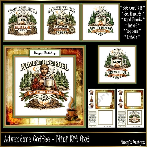 Adventure Coffee - Mini Kit 6x6