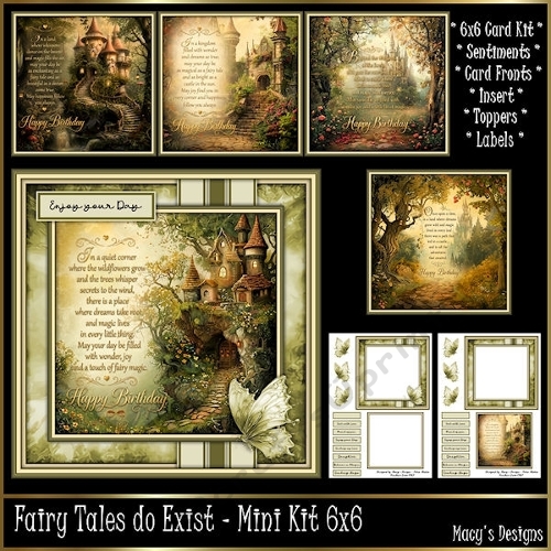 Fairy Tales do Exist - Mini Kit 6x6