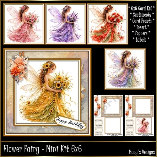 Flower Fairy - Mini Kit 6x6