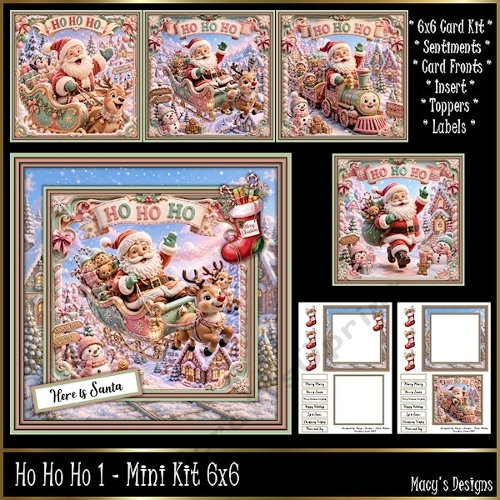 Ho Ho Ho 1 - Mini Kit 6x6