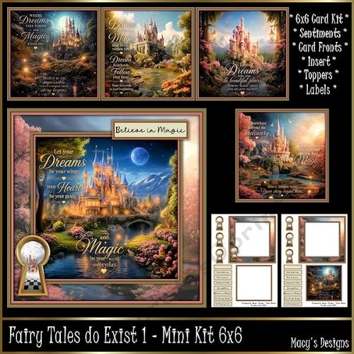 Fairy Tales do Exist 1 - Mini Kit 6x6