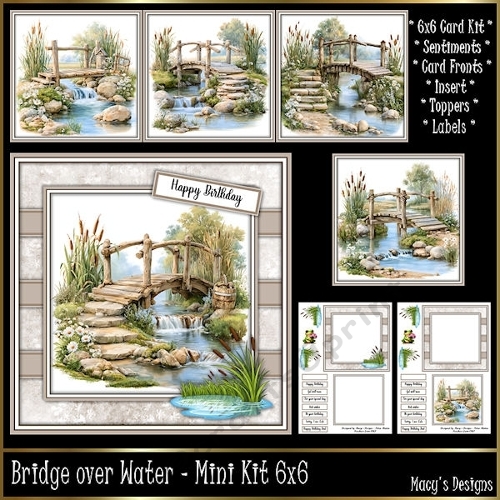 Bridge over Water - Mini Kit 6x6