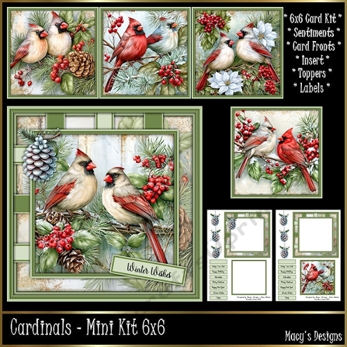 Cardinals - Mini Kit 6x6