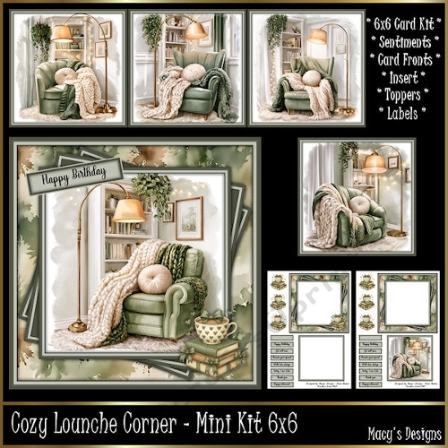 Cozy Lounche Corner - Mini Kit 6x6