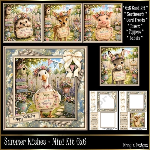 Summer Wishes - Mini Kit 6x6