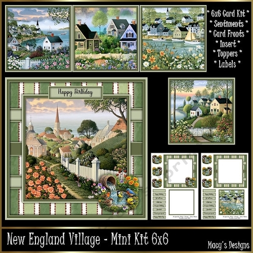 New England Village - Mini Kit 6x6
