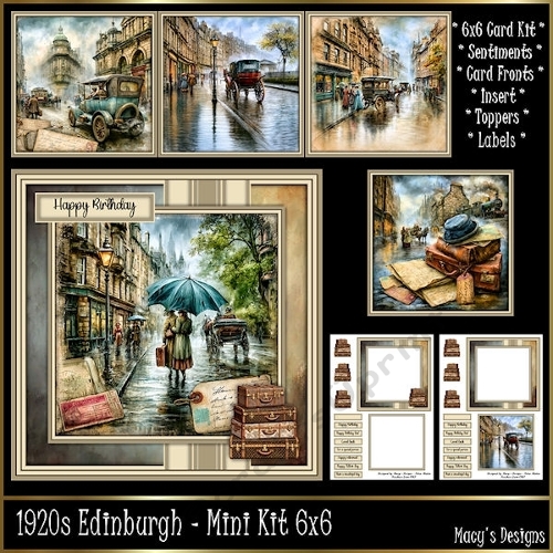 1920s Edinburgh - Mini Kit 6x6