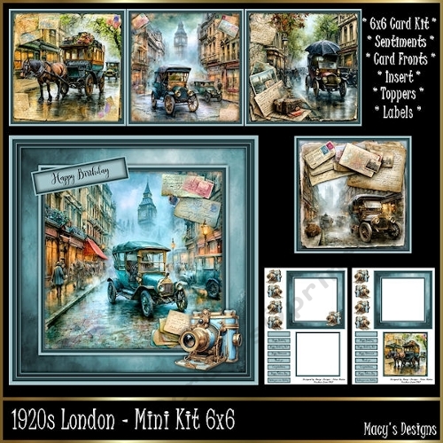 1920s London - Mini Kit 6x6