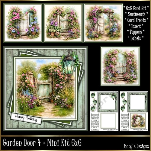 Garden Door 4 - Mini Kit 6x6