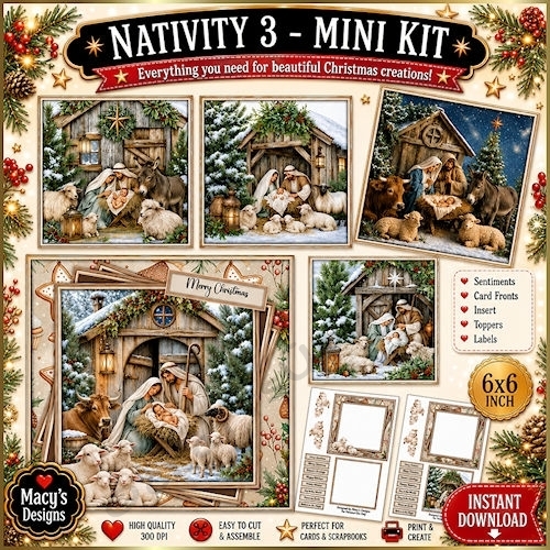 Nativity 3 - Mini Kit 6x6