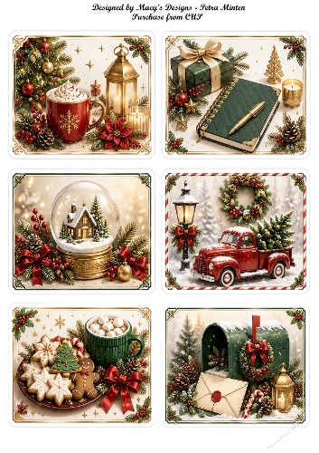 Christmas Stickers 1
