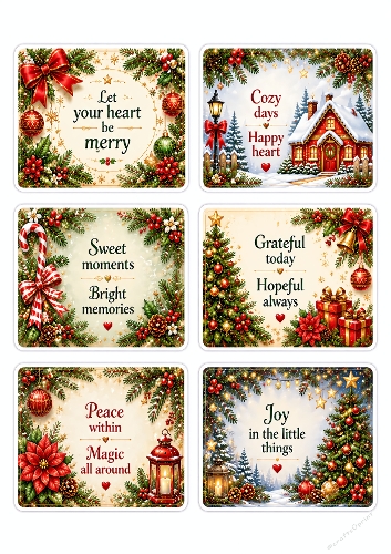 Christmas Stickers 2