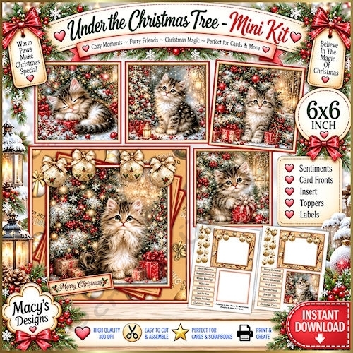 Under the Christmas Tree - Mini Kit 6x6