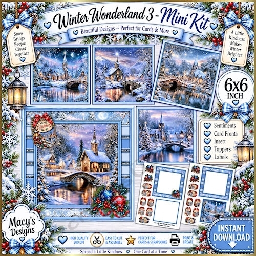 Winter Wonderland 3 - Mini Kit 6x6