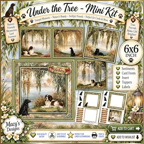 Under the Tree - Mini Kit 6x6
