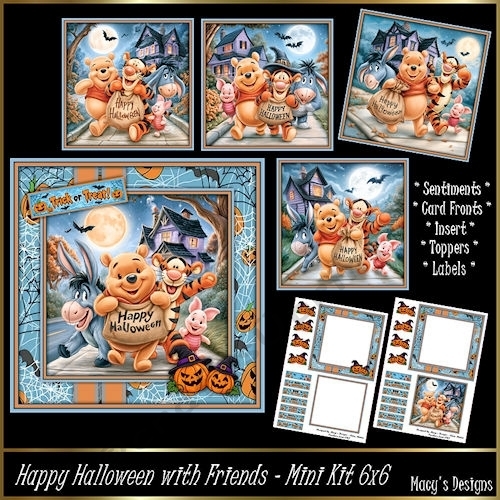Happy Halloween with Friends - Mini Kit 6x6