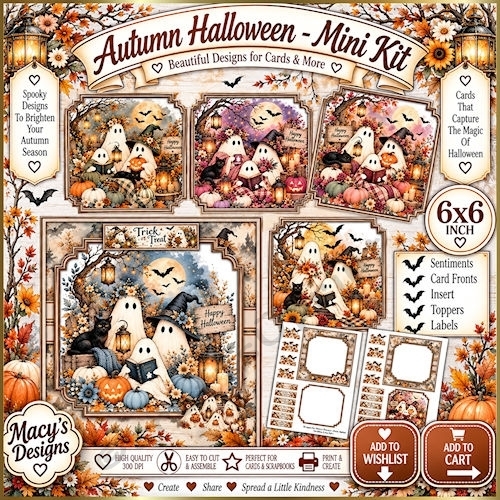 Autumn Halloween - Mini Kit 6x6