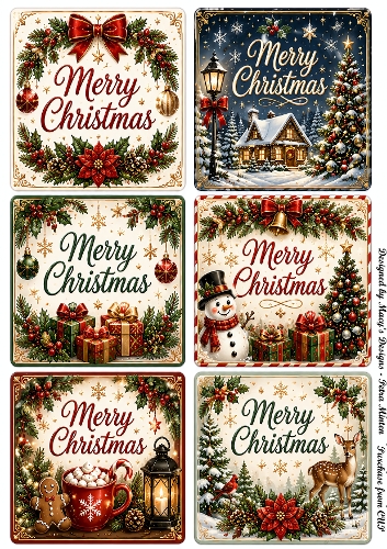 Christmas Stickers 3