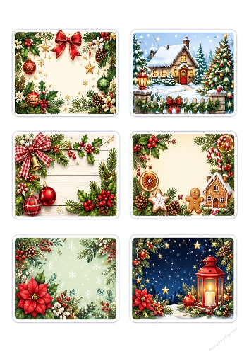 Christmas Stickers 4