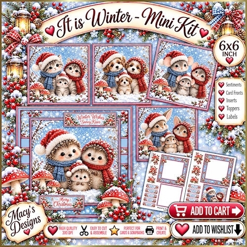 Its Winter - Mini Kit 6x6