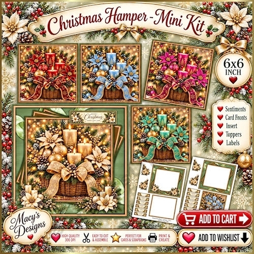 Christmas Hamper - Mini Kit 6x6