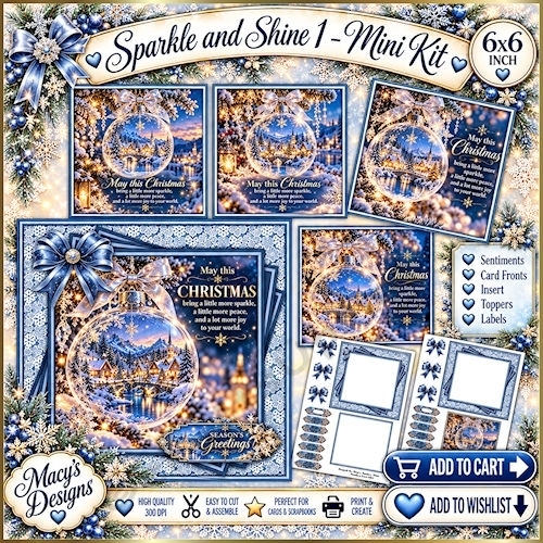 Sparkle and Shine 1 - Mini Kit 6x6