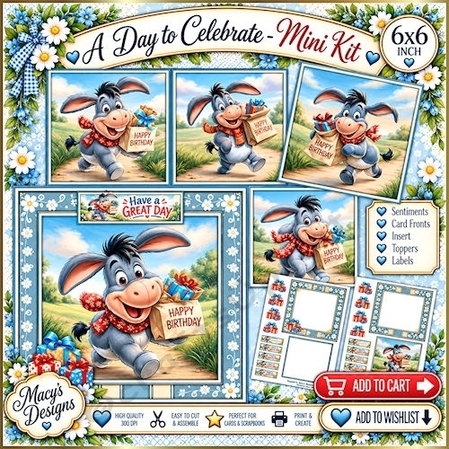 A Day to Celebrate - Mini Kit 6x6