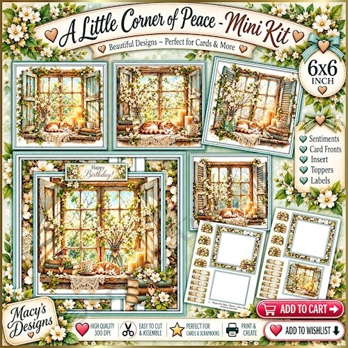 A Little Corner of Peace - Mini Kit 6x6