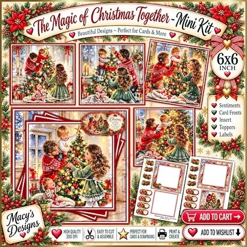 The Magic of Christmas Together - Mini Kit 6x6