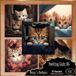 Peeking Cats BG