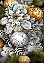 A4 Christmas Balls 2