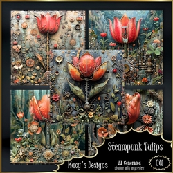 Steampunk Tulips